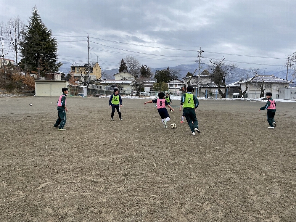 丸ノ内中学校「プロスポーツチーム中学校部活動出前コーチング事業」に参加しました【報告】 松本山雅FC オフィシャルサイト