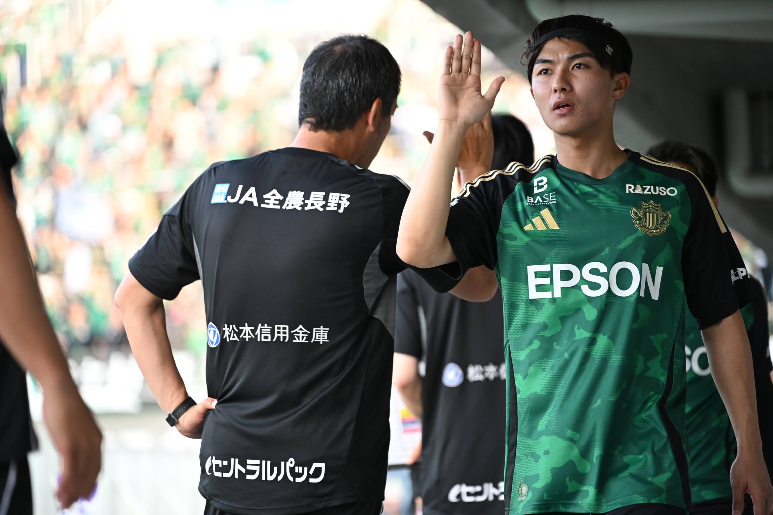 安永玲央選手が6月度『エプソン 松本山雅FC月間MVP』を受賞