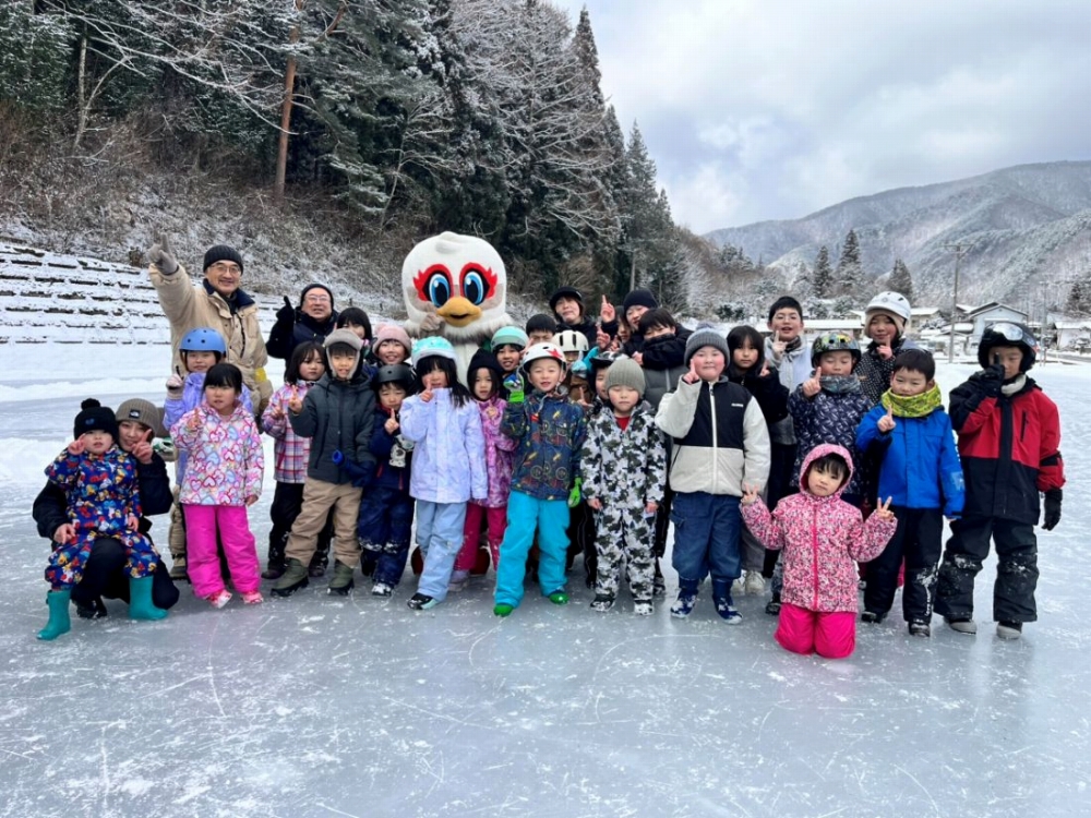 朝日村スケート場まつり」に参加しました【報告】 | 松本山雅FC