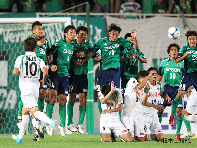 Jリーグ ディビジョン2 第23節 7月8日（日） 松本山雅FC 3-2 東京ヴェルディ – 松本山雅FC