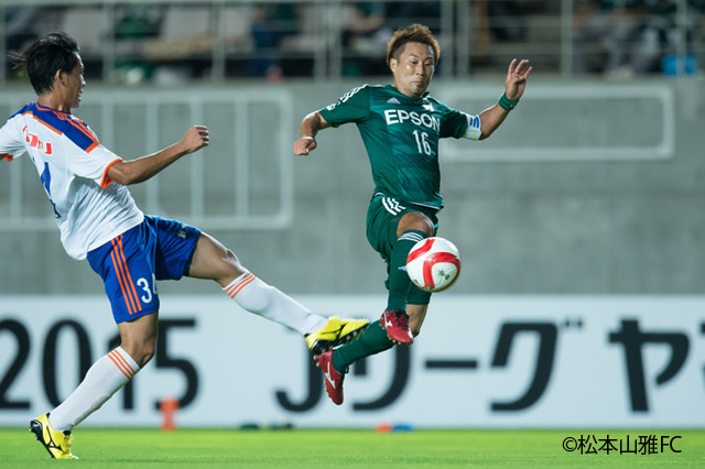 ヤマザキナビスコカップ 予選第7節 松本山雅fc 0 3 アルビレックス新潟 松本山雅fc