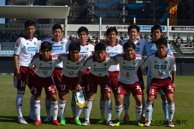 U 18 15 Jユースカップ1回戦 結果のお知らせ 松本山雅fc