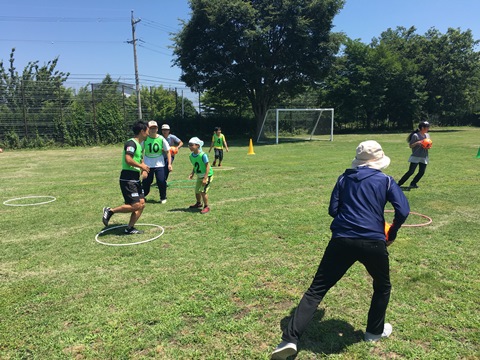 7月7日元気アップサッカー教室１