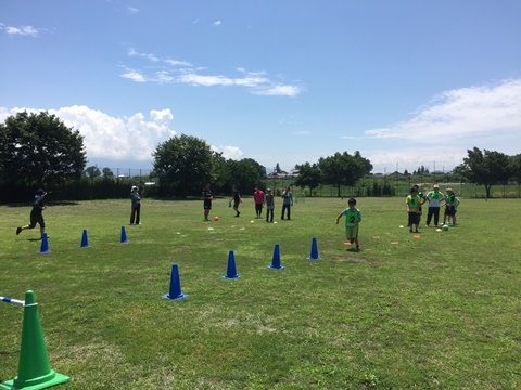 7月7日元気アップサッカー教室３