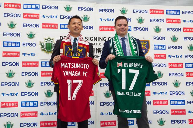 アメリカ Mls レアル ソルトレークとの業務提携の締結について 松本山雅fc