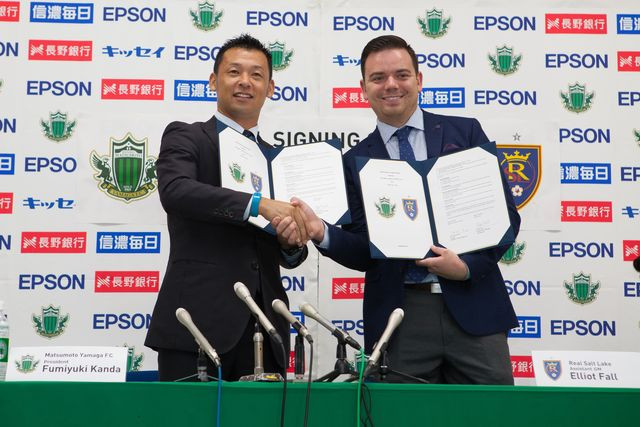 アメリカ Mls レアル ソルトレークとの業務提携の締結について 松本山雅fc