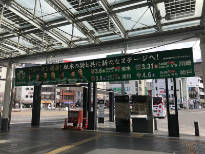 松本駅前写真