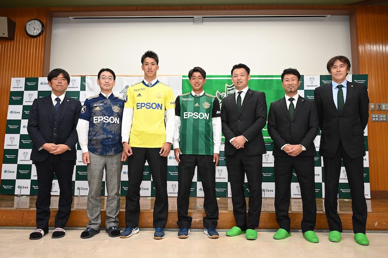 松本山雅fc U 18 神田渉馬選手 稲福卓選手トップチーム昇格記者会見 を開催しました 報告 松本山雅fc 松本山雅fc U 18 神田渉馬選手 稲福卓選手トップチーム昇格記者会見 を開催しました 報告 松本山雅fc
