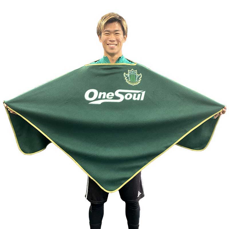 12/6（日）新潟戦「熱緑 -HEAT UP ALWIN-」来場者5,555名に特製フリースポンチョを無料プレゼント！ – 松本山雅FC