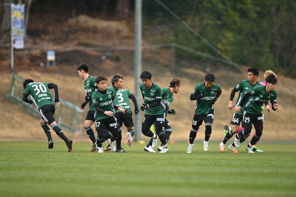 トレーニングマッチの結果 Vs モンテディオ山形 松本山雅fc