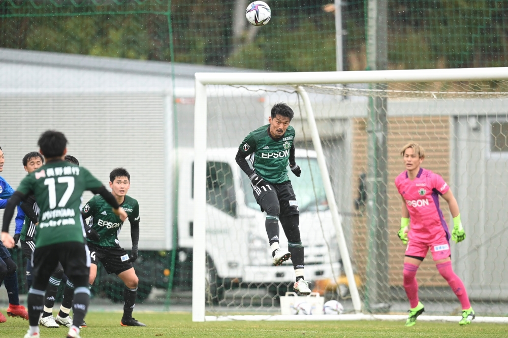 トレーニングマッチの結果 Vs モンテディオ山形 松本山雅fc