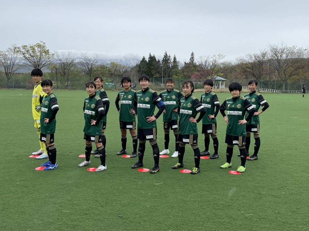 レディースu 15 Jfa U 15女子サッカーリーグ21北信越 結果のお知らせ 松本山雅fc