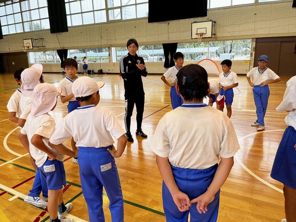 松本市立二子小学校クラブ活動に参加しました 報告 松本山雅fc